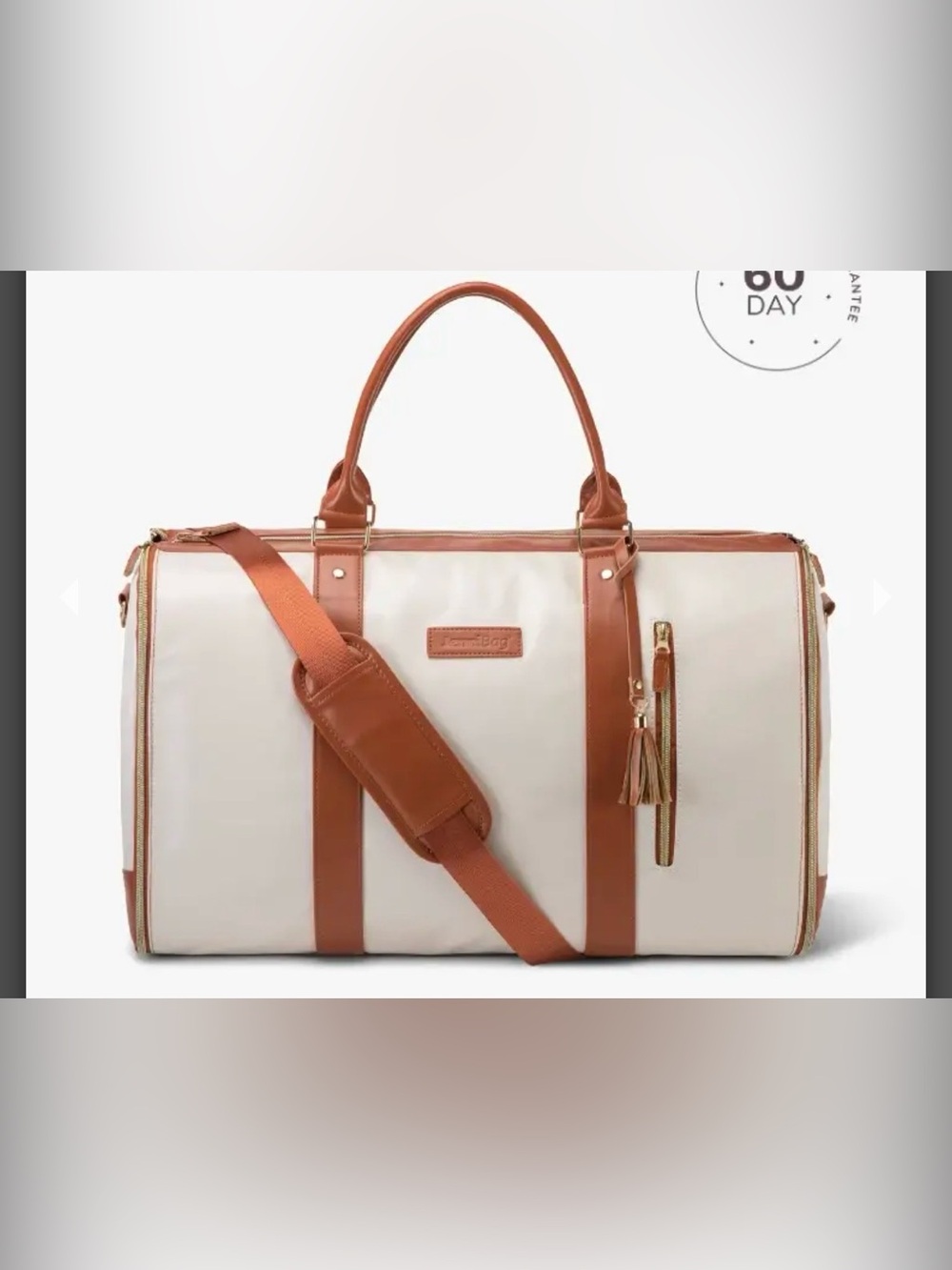 JenniBag Convertible Garment Weekender Carry-On  | Like New